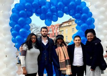 Младежите от ГЕРБ поздравиха пловдивчани