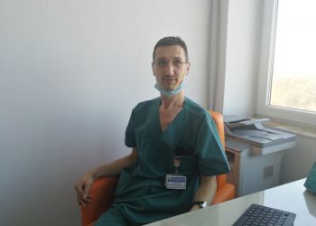 Cпасиха от ампутация срязана с ъглошлайф ръка