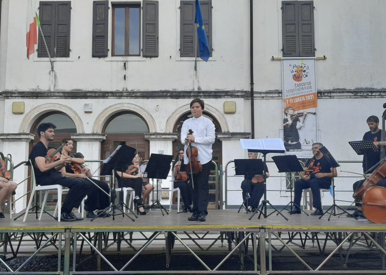 Виктор Василев се завърна от Il Piccolo Violino Magico
