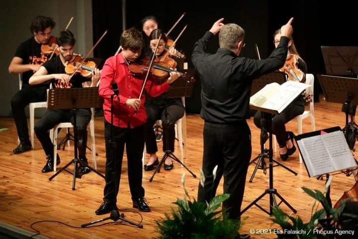 Виктор Василев се завърна от Il Piccolo Violino Magico