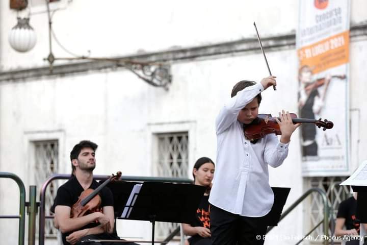 Виктор Василев се завърна от Il Piccolo Violino Magico