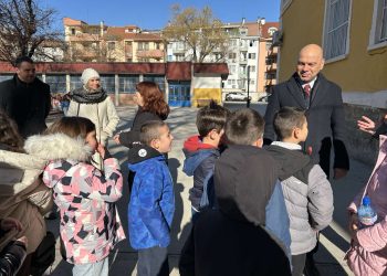 Нова спортна площадка в ОУ Алеко Константинов