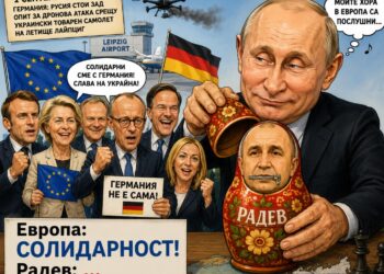 Европа с Германия срещу Путин – Радев мълчи