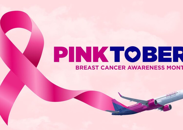 Wizz Air в инициативата „Розов октомври“