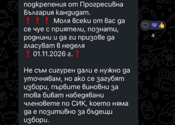 Окръжно до членове на СИК – ПБ