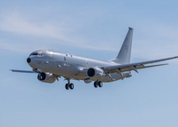 Американски Boeing P-8A Poseidon над Черно море
