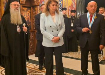 Йотова в покоите на владиката и Гергов